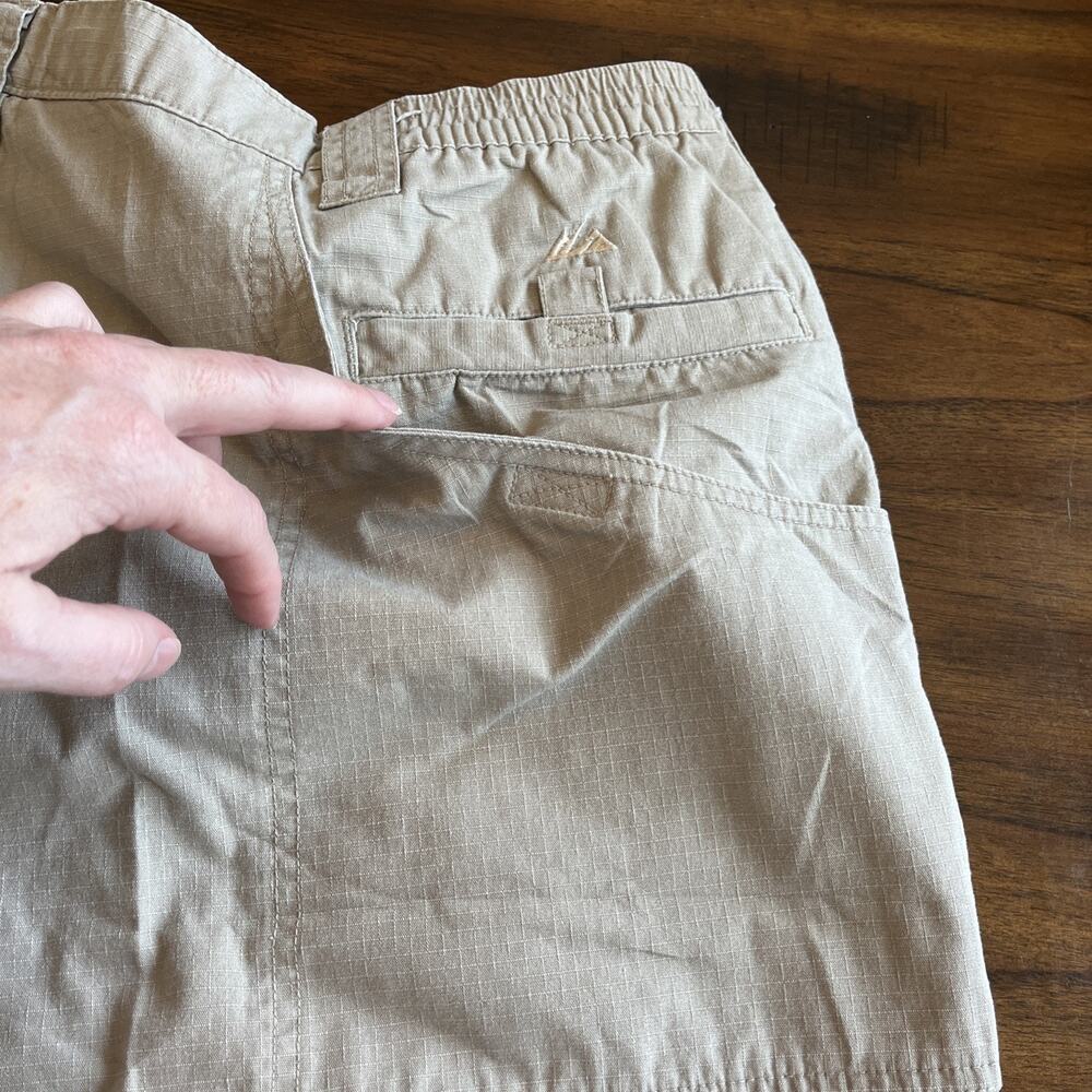 EOTAC 301 Men's Operator Grade 7oz Rip Stop Cargo Shorts Size 48 Khaki Tan - Picture 5 of 10
